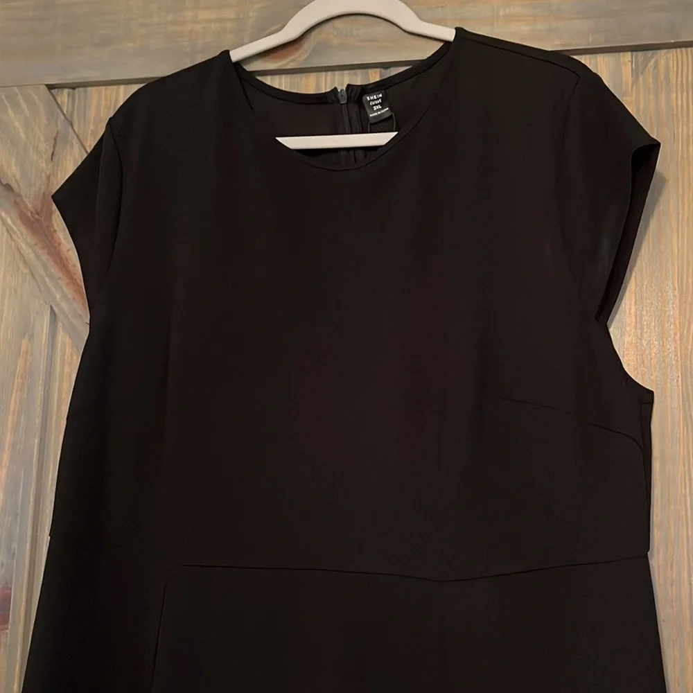Women’s Long Black Dress Size 3XL - Picture 2 of 8